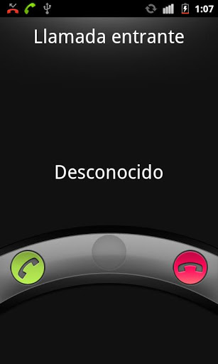 Recepción de llamada oculta en un Android